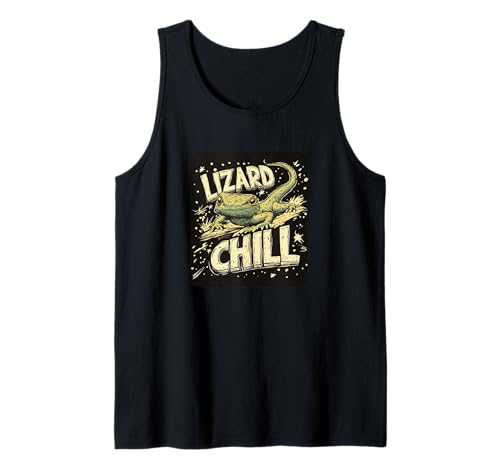 Great Lizard Chill Speech für Jungen und Mädchen Tank Top Great Lizard Chill Speech für Jungen und Mädchen Tank Top von Lizard Outfit