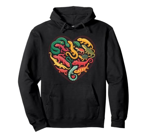 Coole Eidechsen-Kunst Männer Frauen Herpetologie Reptilienliebhaber Pullover Hoodie Coole Eidechsen-Kunst Männer Frauen Herpetologie Reptilienliebhaber Pullover Hoodie von Lizard Reptile Heart