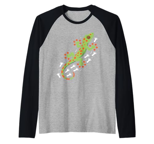 Coole Eidechsen-Kunst Männer Frauen Herpetologie Reptilienliebhaber Raglan Coole Eidechsen-Kunst Männer Frauen Herpetologie Reptilienliebhaber Raglan von Lizard Reptile Heart