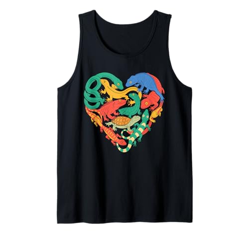 Coole Eidechsen-Kunst Männer Frauen Herpetologie Reptilienliebhaber Tank Top Coole Eidechsen-Kunst Männer Frauen Herpetologie Reptilienliebhaber Tank Top von Lizard Reptile Heart