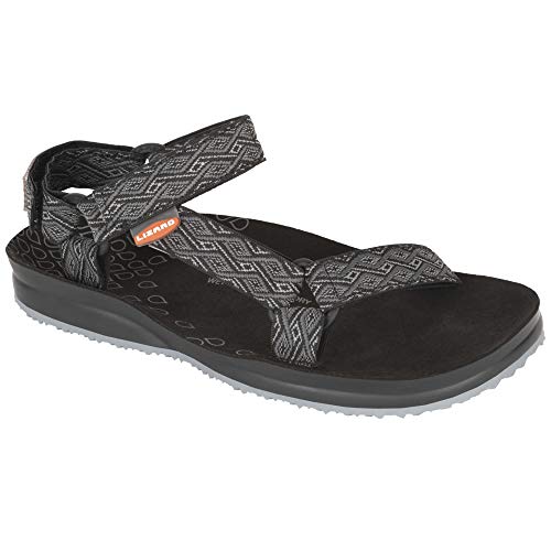 Lizard Sandalia Creek Iv Freizeitsandalen und Unisex-Sportbekleidung für Erwachsene, ETNO Black, 46 EU von Lizard