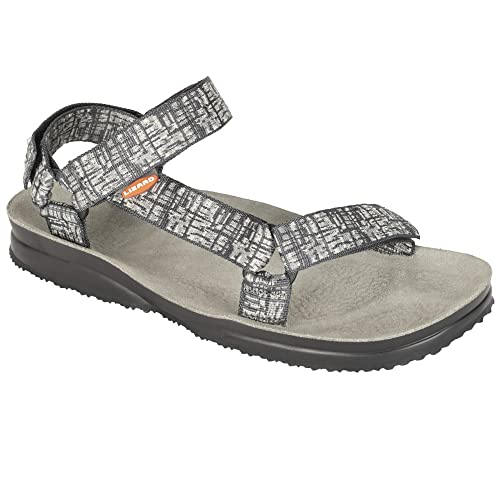 Lizard Sandalia Hike Freizeitsandalen und Unisex-Sportbekleidung für Erwachsene, Map Lite Grey, 41 EU von Lizard