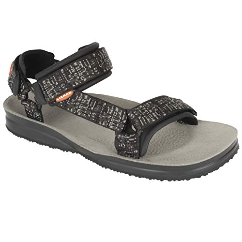 Lizard Unisex-Erwachsene Sandalia Super Hike Freizeitsandalen Sportbekleidung, Map Grey, 35 EU von Lizard