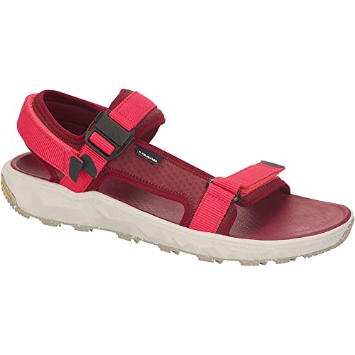 Lizard W Super Trek Pink-Rot - Bequeme stützende Damen Outdoorsandale, Größe EU 41 - Farbe Zinfandel Red - Virtual Pink von Lizard