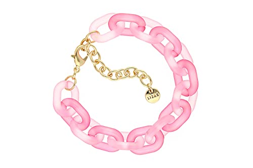 Lizas Armband Ankerkettenarmband Schmuckarmband (rosa) von Lizas