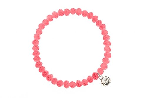 Lizas Schmuckarmband NASHVILLE Armband Perlenarmband 6mm viele Farben (ruby) von Lizas