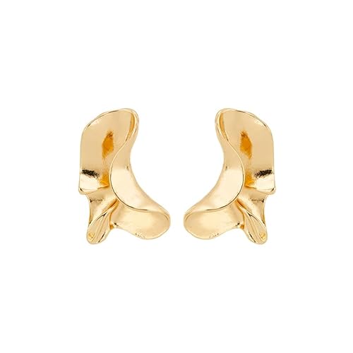 Lizas ausgefallene Ohrstecker in gold und silber *Ohrschmuck*Ohrstecker*Ohrhänger (gold) von Lizas