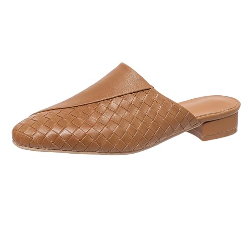 Lizoleor Concise Komfort Niedrige Absatz Mules Square Toe Damen Pantoffeln Blockabsatz Slingback Ohne Verschluss Draußen Sommer Hausschuhe Pantoffeln Sandals Khaki Gr 43 EU/45Cn Lizoleor Concise Komfort Niedrige Absatz Mules Square Toe Damen Pantoffeln Blockabsatz Slingback Ohne Verschluss Draußen Sommer Hausschuhe Pantoffeln Sandals Khaki Gr 43 EU/45Cn von Lizoleor