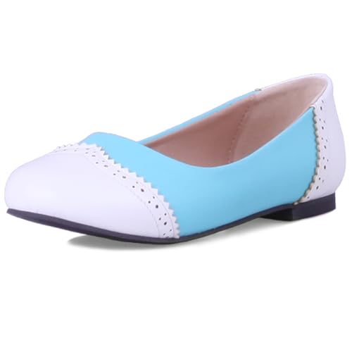 Lizoleor Komfort Flach Schuhe Ohne Verschluss Runde Zehen Dolly Ballet Concise Mode Candy Color Leisure Bogen Sommer Damen Schuhe Skyblau Gr 45 EU/47Cn Lizoleor Komfort Flach Schuhe Ohne Verschluss Runde Zehen Dolly Ballet Concise Mode Candy Color Leisure Bogen Sommer Damen Schuhe Skyblau Gr 45 EU/47Cn von Lizoleor