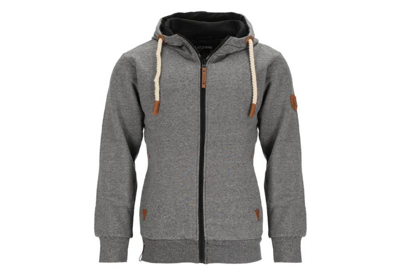 Lizzard Sports Kapuzensweatjacke Herren Sweatjacke mit Kapuze gestreift - Winddichte Jacke mit Streifen von Lizzard Sports