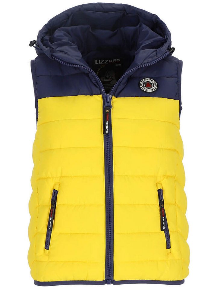 Lizzard Sports Steppweste Kinder Weste gesteppt mit Kapuze und Reißverschlusstaschen von Lizzard Sports