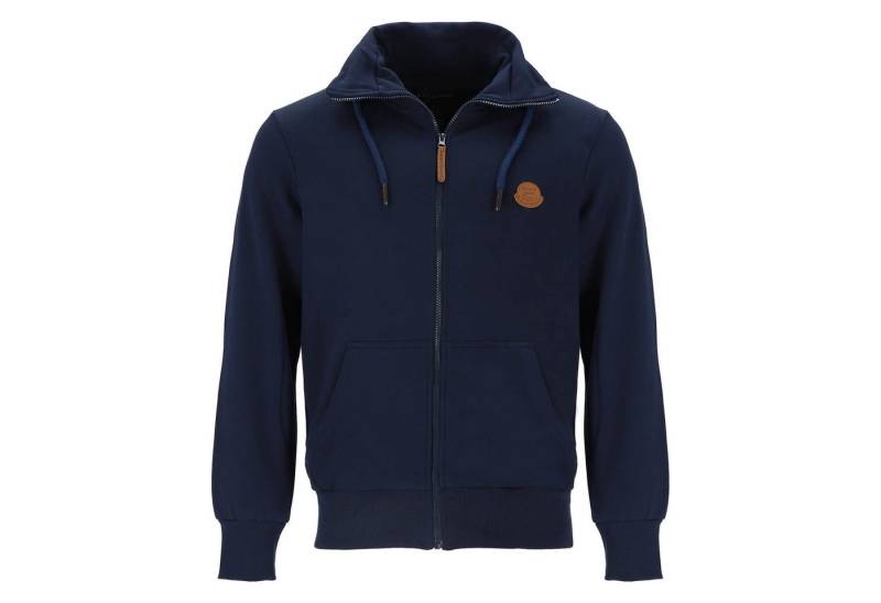 Lizzard Sports Sweatjacke Herren Jacke unifarben mit Stehkragen und Reißverschluss von Lizzard Sports