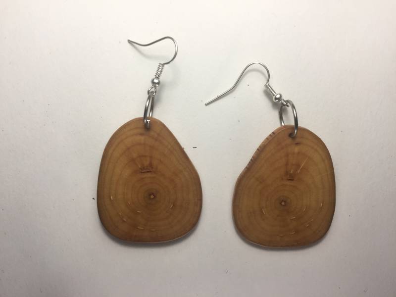 Holz Ohrringe von LizzieAurora