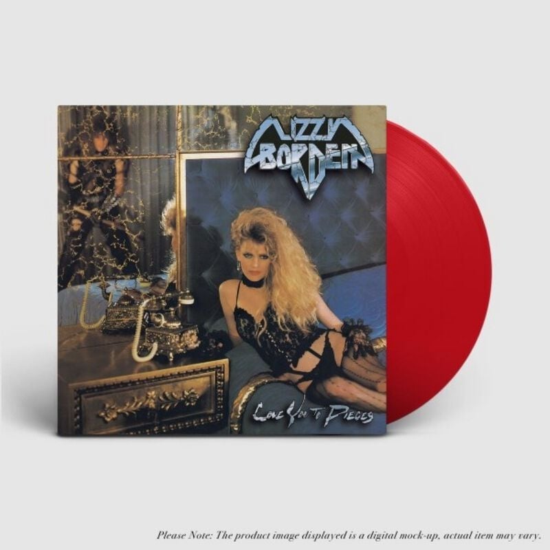 Love you to pieces von Lizzy Borden - LP (Coloured, Limited Edition, Re-Release, Standard) von Lizzy Borden
