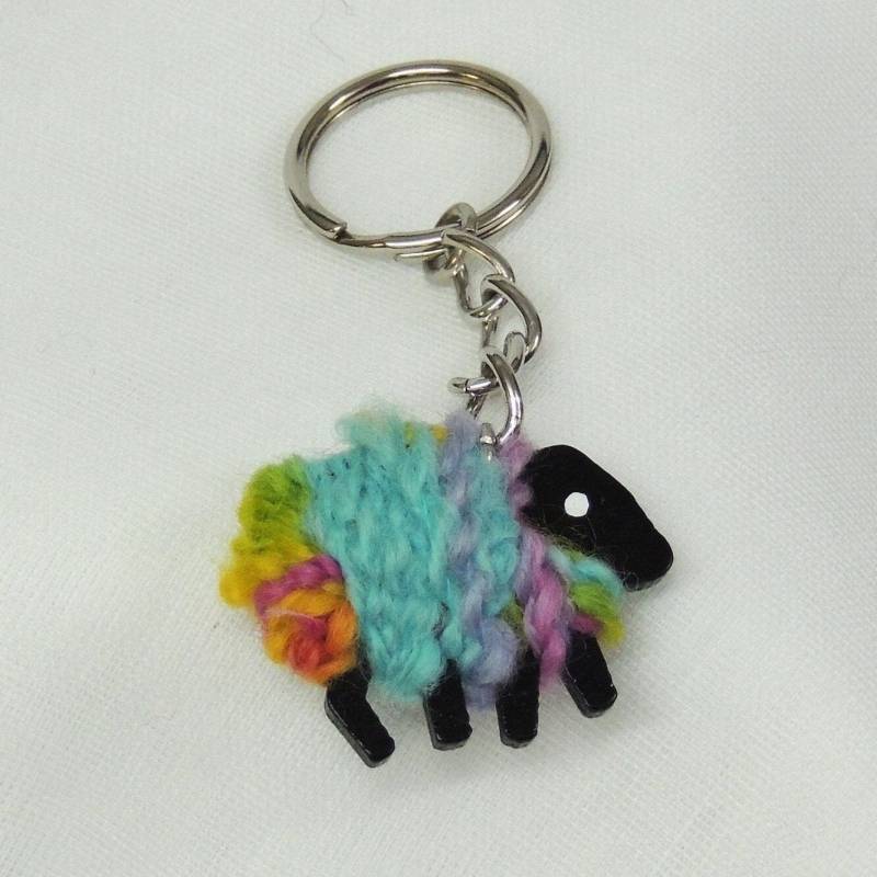 Schlüsselanhänger -Aurora. Lizzyc Schaf Sammlerstücke von LizzyCSheep