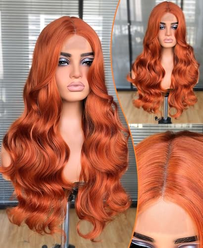 Lizzy lange schwarze Wellige Perücken für Frauen mittlerer Teil lockige Wellige Perücke natürliche lockige synthetische Perücke hitzebeständige Faserperücken für den täglichen Party Gebrauch (Ingwer) Lizzy lange schwarze Wellige Perücken für Frauen mittlerer Teil lockige Wellige Perücke natürliche lockige synthetische Perücke hitzebeständige Faserperücken für den täglichen Party Gebrauch (Ingwer) von Lizzyhair