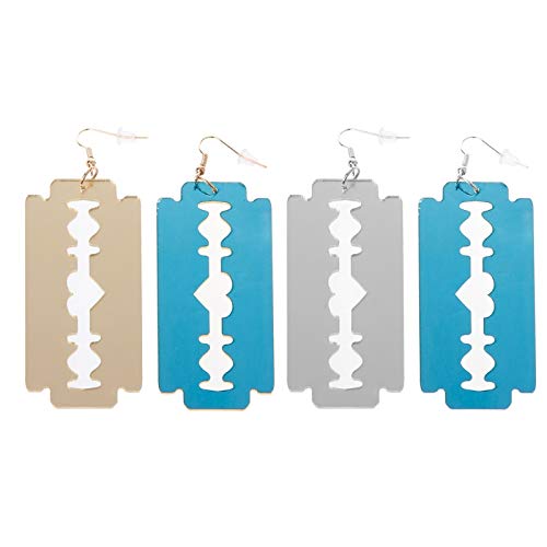 Ljmyy Trendige einfarbige Nadel-Ohrringe für Damen, minimalistisch für Ohrringe, weiblicher Modeschmuck, Geschenk, Ohrringe Ljmyy Trendige einfarbige Nadel-Ohrringe für Damen, minimalistisch für Ohrringe, weiblicher Modeschmuck, Geschenk, Ohrringe von Ljmyy