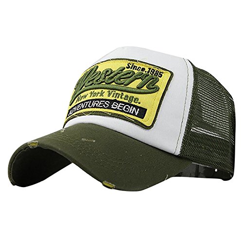 Lkdhuys Trucker Caps Baseballcap mit Baumwolle Snapback Cap mit Mesh-Einsatz Truckercap Meshcap Basecap Damen Herren Frühling-Sommer von Lkdhuys