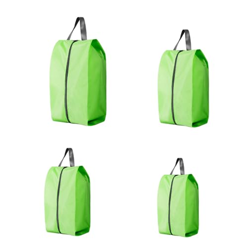 Lkw Ogechi 4 Stück Staubdicht wasserdichte Schuhbeutel für Reisen Schuhe Aufbewahrungstaschen in Mehreren Größen mit Reißverschlüssen Tragbare Schuhtasche mit Griff für Männer und Frauen von Lkw Ogechi