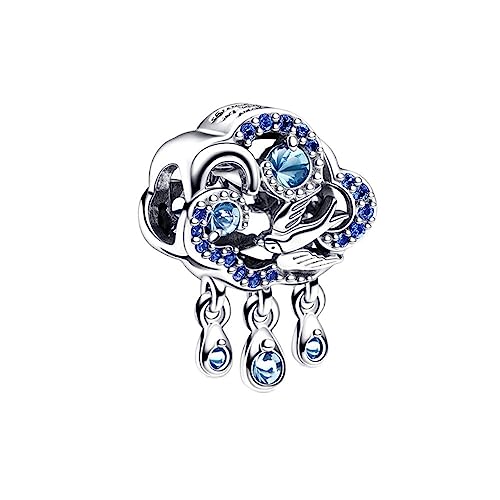 Lkwidi Charme Wolke schlucken Charms-Anhänger 925 Sterling Silber Charm Bead Pendant für Europäische Armbänder und Halsketten von Lkwidi