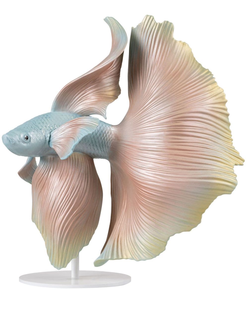 Lladró Betta Fish Skulptur aus Porzellan - Rosa von Lladró