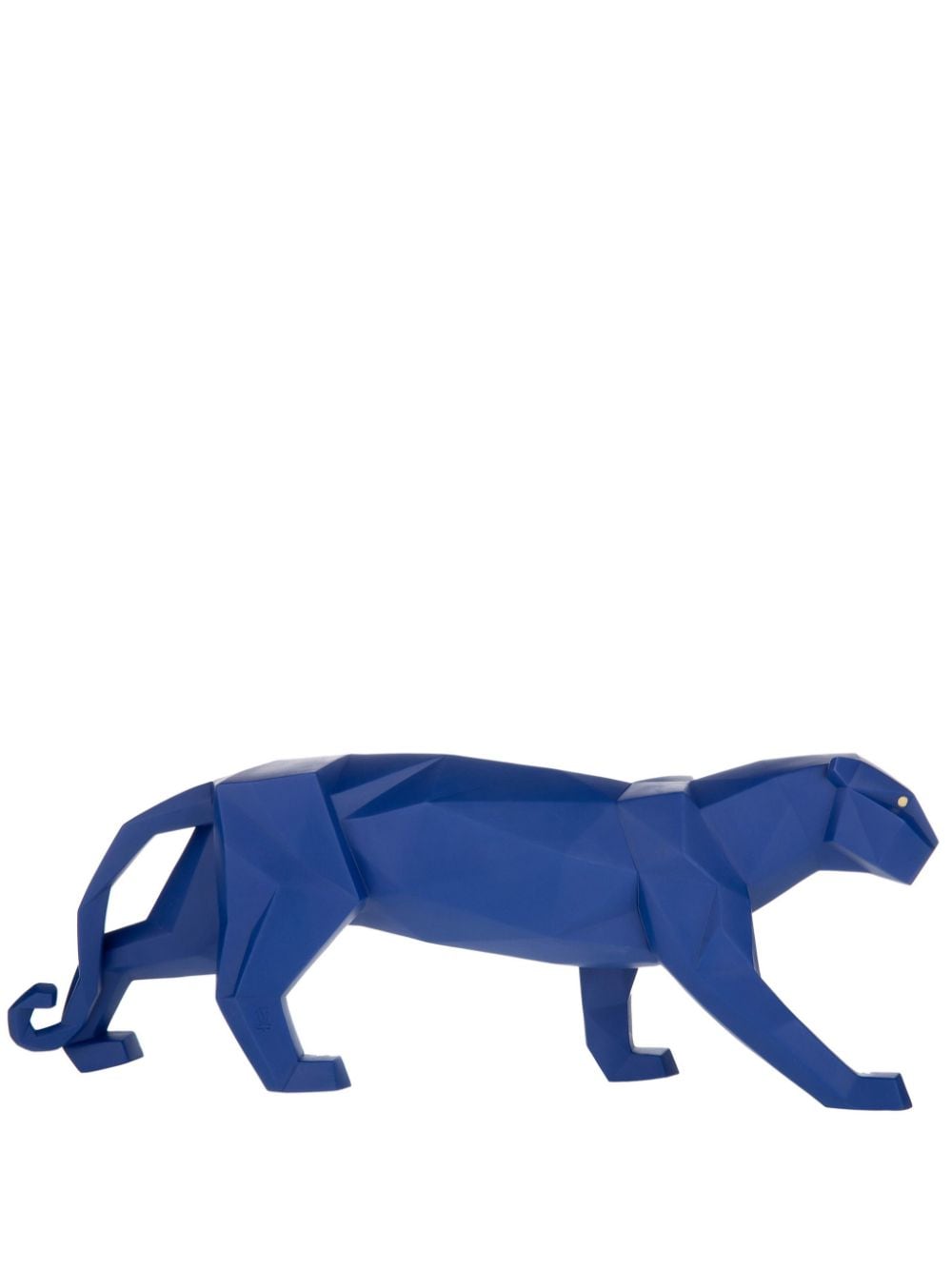 Lladró Facettierter Panther aus Porzellan - Blau von Lladró