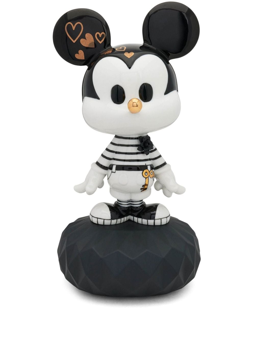 Lladró Mickey Skulptur aus Porzellan - Schwarz von Lladró