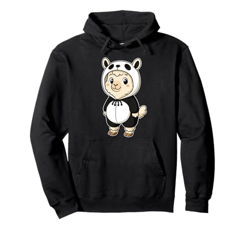 Kawaii Lama in Panda Kostüm für Mädchen Kinder Lama-Liebhaber Pullover Hoodie Kawaii Lama in Panda Kostüm für Mädchen Kinder Lama-Liebhaber Pullover Hoodie von Llama In Panda Costume Kawaii Design