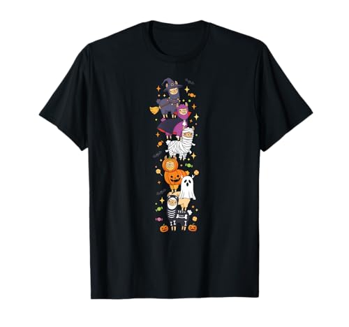 Lustiges Lama, Hexe, Vampir, Geist, Halloween, Kinder, Herren und Damen T-Shirt Lustiges Lama, Hexe, Vampir, Geist, Halloween, Kinder, Herren und Damen T-Shirt von Llama Lovers Halloween Skeleton Mummy Outfits
