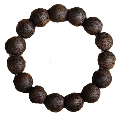 16mm 14 beads,Lllunimon Luxus natürliche Adlerholz Armband Brunei Permanent Adlerholz Duft Oud Armbänder für Männer Frauen Mala Perlen Armband Gebet Meditation von Lllunimon