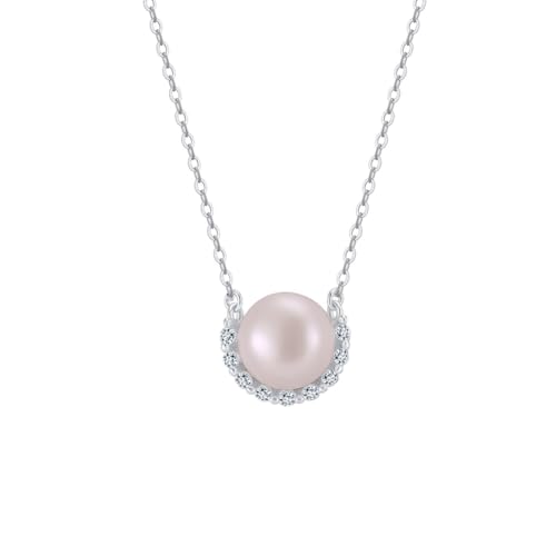 Lllunimon 925 Sterling Silber natürliche Süßwasser Perlenkette für Frauen Perlenanhänger Halsband für Frauen Accessoires Schmuck Geschenke für Hochzeit Weihnachten Geburtstag,Platinum Lllunimon 925 Sterling Silber natürliche Süßwasser Perlenkette für Frauen Perlenanhänger Halsband für Frauen Accessoires Schmuck Geschenke für Hochzeit Weihnachten Geburtstag,Platinum von Lllunimon