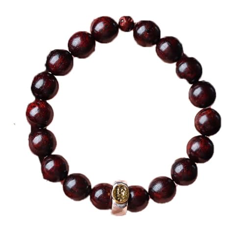 Natürliches rotes Sandelholz Armband, tibetischer Buddhismus Perlen Armband Sandelholz Armband für Männer Frauen Meditation Gebet von Lllunimon