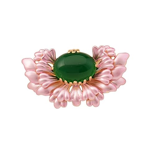 Weiß,Lllunimon Elegante Blume Brosche Anstecknadel für Frauen Männer Hochzeit Party Gentleman's Essentials Blume Revers Anstecknadel Anzug Accessoires Accessoires Ideen Geschenk von Lllunimon