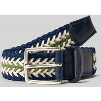 Lloyd Men's Belts Gürtel in Flecht-Optik Modell 'Lloyd' in Marine, Größe 105 von Lloyd Men's Belts