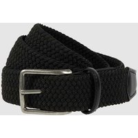 Lloyd Men's Belts Gürtel in Flecht-Optik in Black, Größe 110 von Lloyd Men's Belts