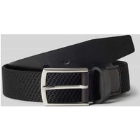 Lloyd Men's Belts Gürtel aus Leder und Textil in Black, Größe 85 von Lloyd Men's Belts