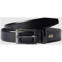 Lloyd Men's Belts Ledergürtel mit Dornschließe in Black, Größe 110 von Lloyd Men's Belts