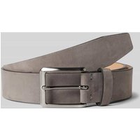 Lloyd Men's Belts Ledergürtel mit Dornschließe in Hellgrau, Größe 95 von Lloyd Men's Belts