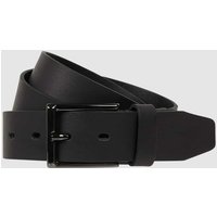 Lloyd Men's Belts Ledergürtel mit Dornschließe in Black, Größe 100 von Lloyd Men's Belts