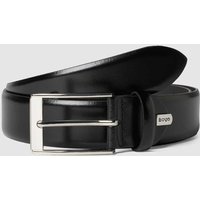 Lloyd Men's Belts Ledergürtel mit Dornschließe in Black, Größe 120 von Lloyd Men's Belts