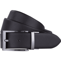 Lloyd Men's Belts Wende-Gürtel aus Leder in Black, Größe 100 von Lloyd Men's Belts