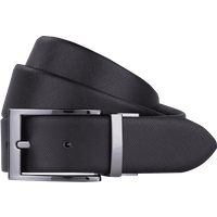 Lloyd Men's Belts Wende-Gürtel aus Leder in Black, Größe 110 von Lloyd Men's Belts