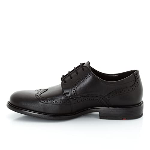 LLOYD Herren Kaleb, Männer Businessschuhe,lose Einlage,Extraweit,Businessschuhe,Anzugschuhe,rahmengenäht,Goodyear,Welted,SCHWARZ,42 EU / 8 UK von LLOYD