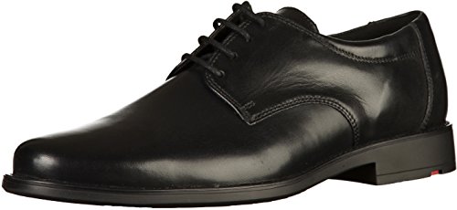 LLOYD Herren Schnürhalbschuhe Nevio, Männer Businessschuhe,Derby,maennlich,Men's,Men,Man,schnürschuhe,schnürer,Anzugschuhe,SCHWARZ,40.5 EU / 7 UK von LLOYD