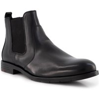 LLOYD Herren Chelsea Boots Schwarz Glattleder von Lloyd
