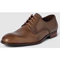 Lloyd Derby-Schuhe aus Leder Modell 'SABRE' in Beige, Größe 43 von Lloyd