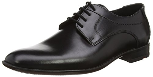 LLOYD Herren Schnürschuhe Garvin, Männer Businessschuhe,Low-tie,schnürschuhe,schnürer,Businessschuhe,Anzugschuhe,Derby, SCHWARZ, 41 EU / 7.5 UK von LLOYD