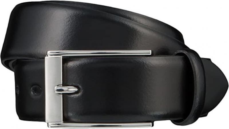 Lloyd - Lloyd Gürtel echt Leder 100cm schwarz an der Schnalle kürzbar Schwarz von Lloyd