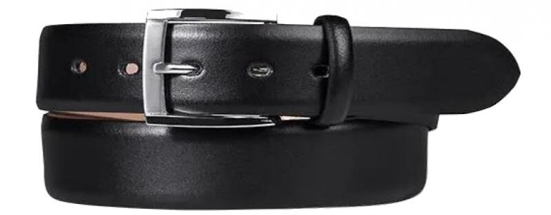 Lloyd - Lloyd Gürtel echt Leder 110cm an der Schließe kürzbar schwarz MADE IN GERMANY Schwarz von Lloyd