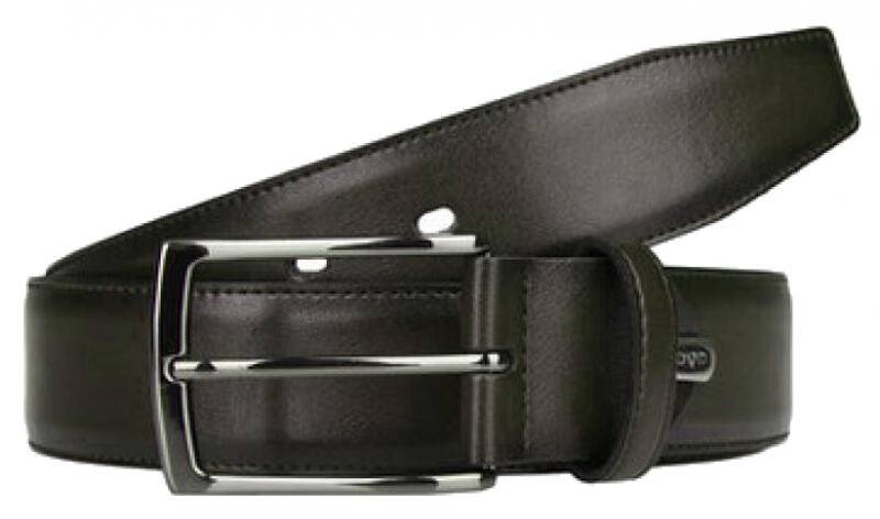 Lloyd - Lloyd Gürtel echt Leder 110cm an der Schließe kürzbar schwarz MADE IN GERMANY Schwarz von Lloyd